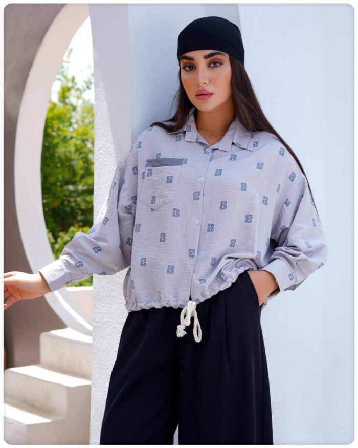 شومیز ابرو بادی کار دار