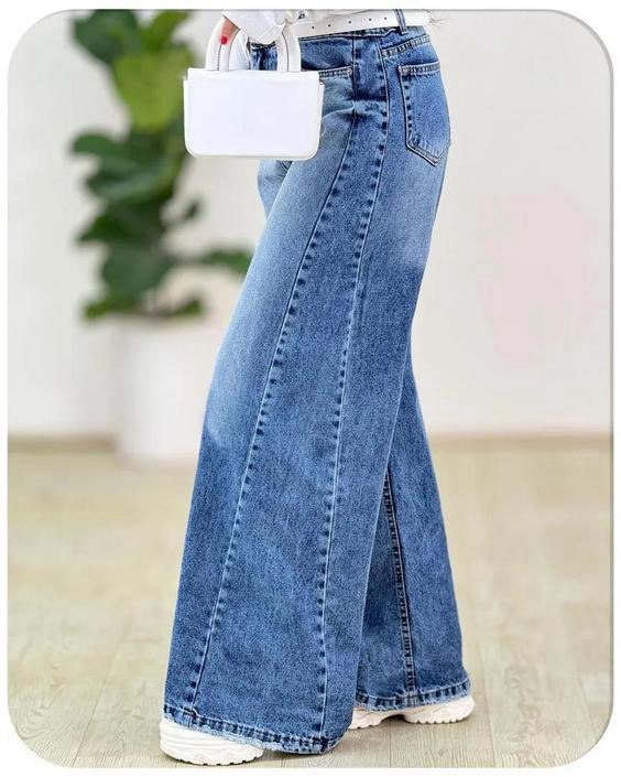 شلوار جین شافل آنزیم شده