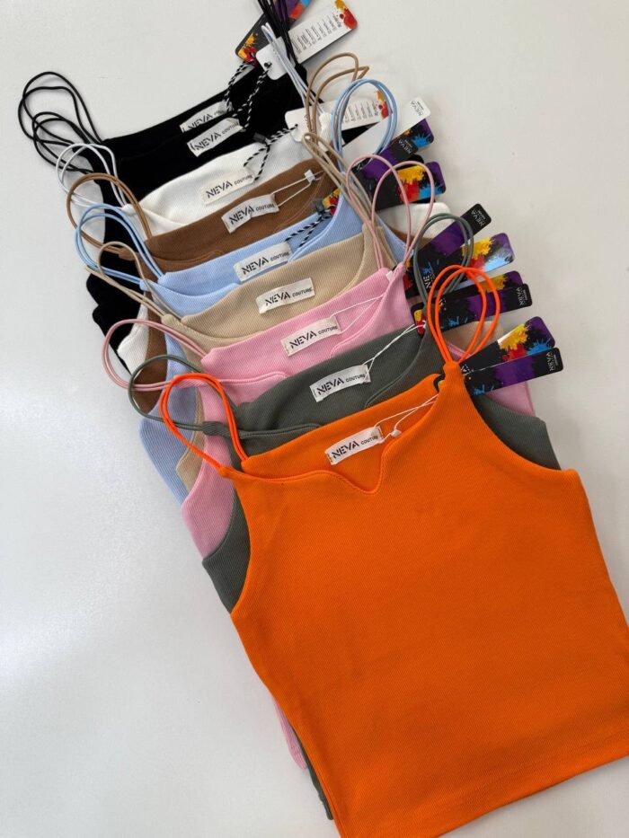 تاپ یقه دلبری ماکارونی