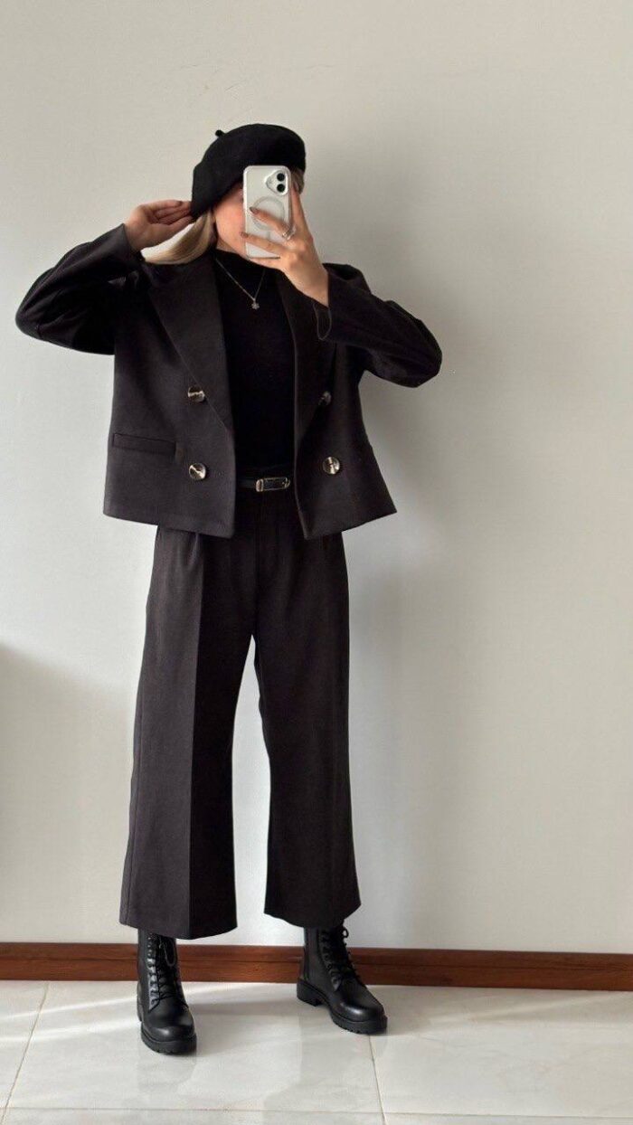 کت و شلوار واید لگ لامر