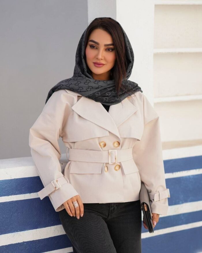 بارانی چهاردکمه دو ژیله