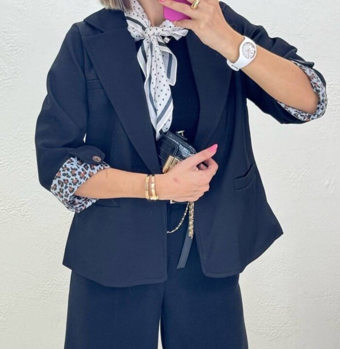 بارانی استین پلنگی