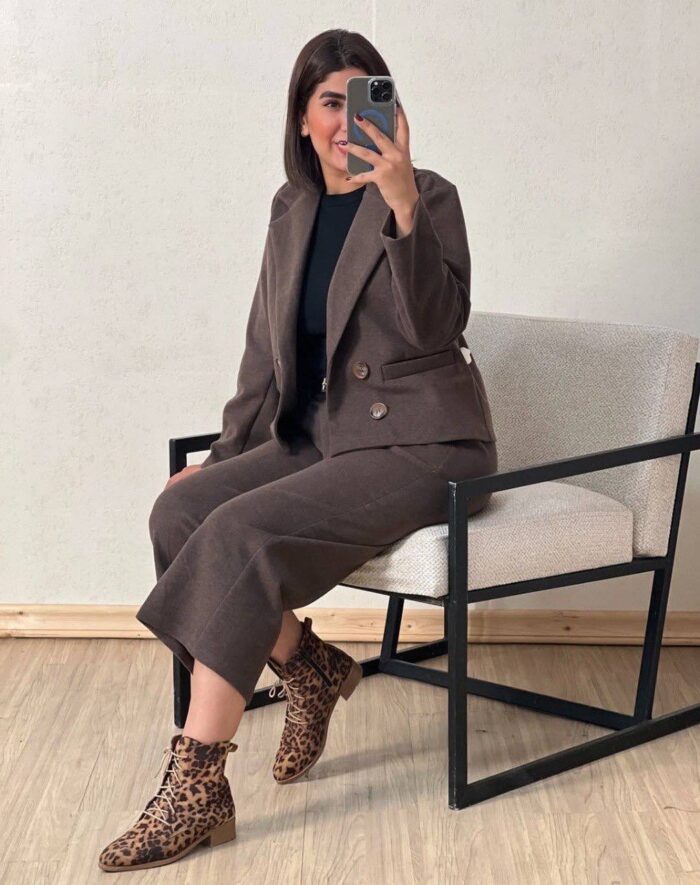 کت و شلوار واید لگ لامر