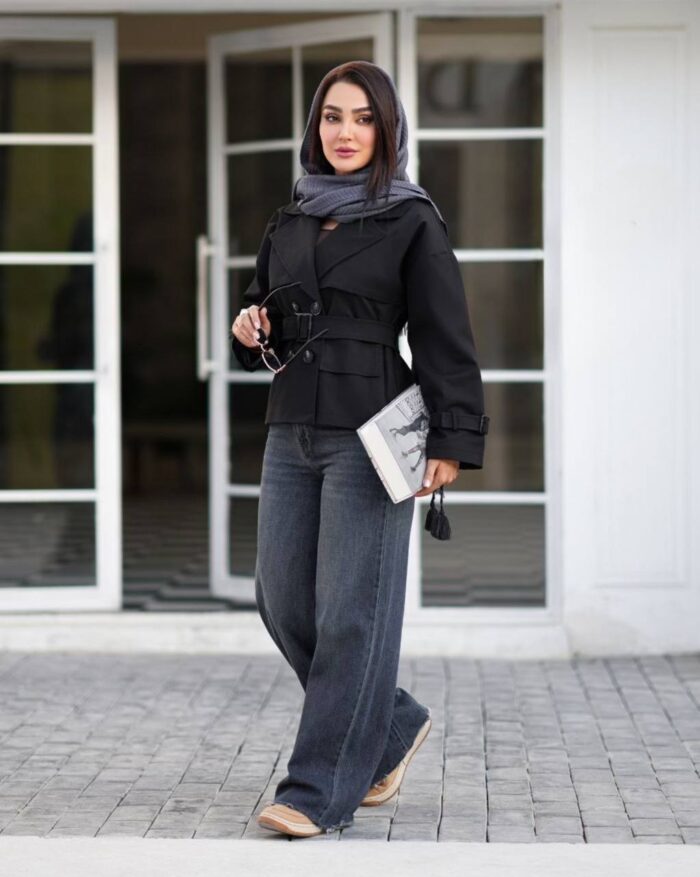 بارانی چهاردکمه دو ژیله