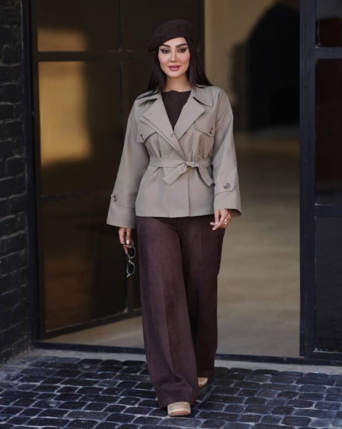 بارانی یقه المانی