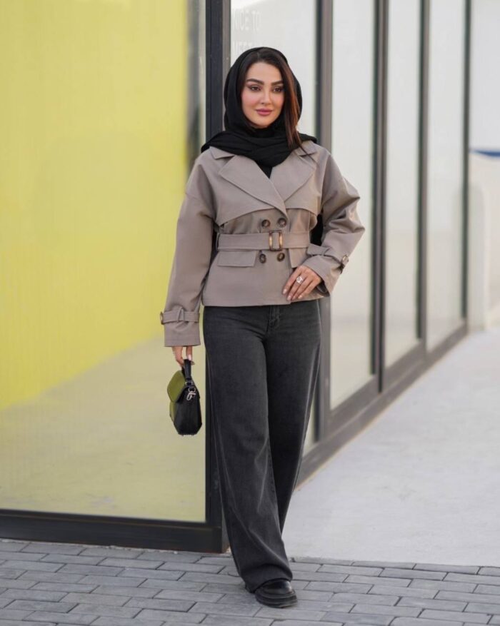 بارانی چهاردکمه دو ژیله