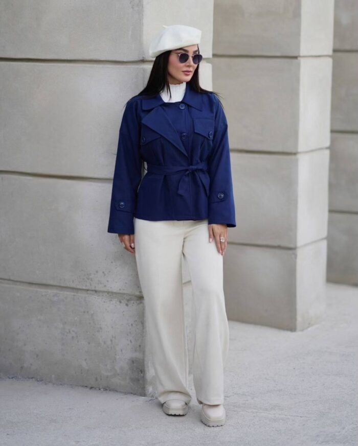 بارانی یقه المانی