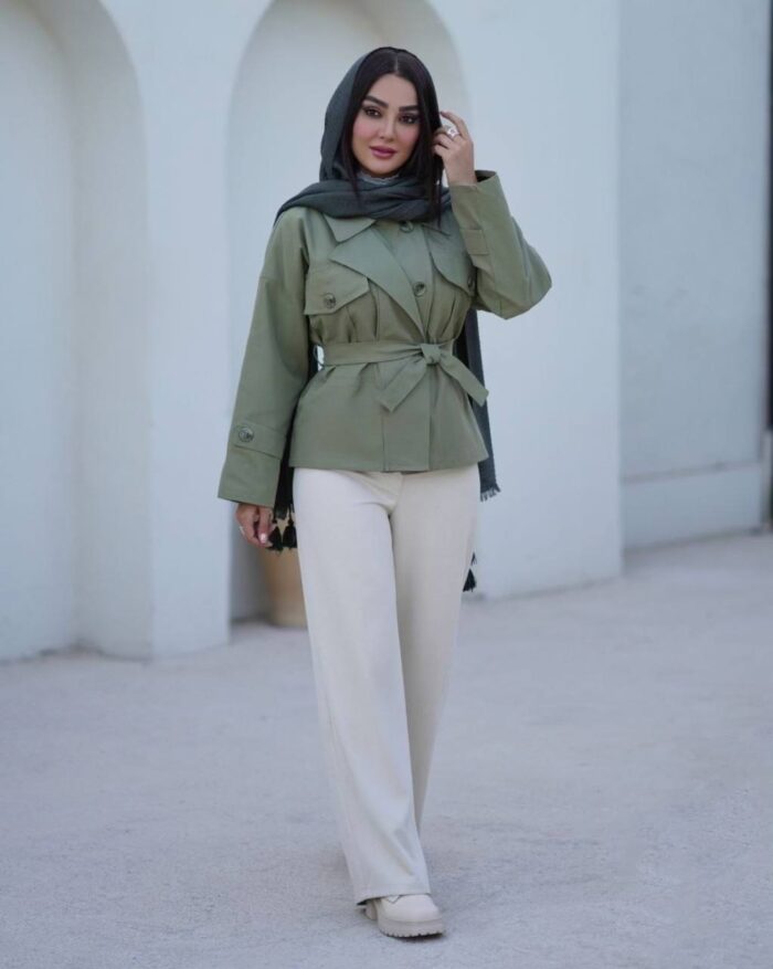 بارانی یقه المانی