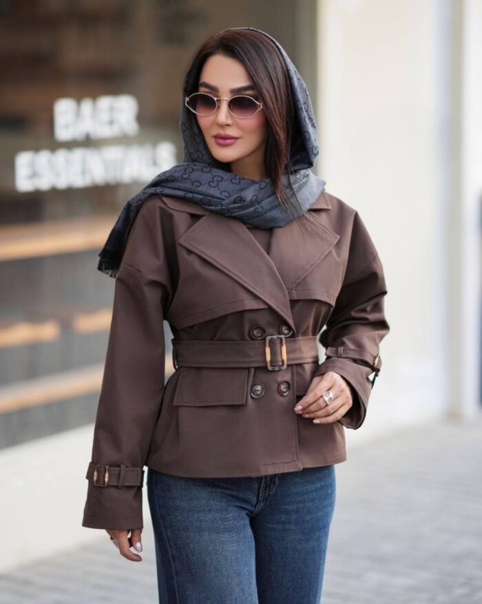 بارانی چهاردکمه دو ژیله