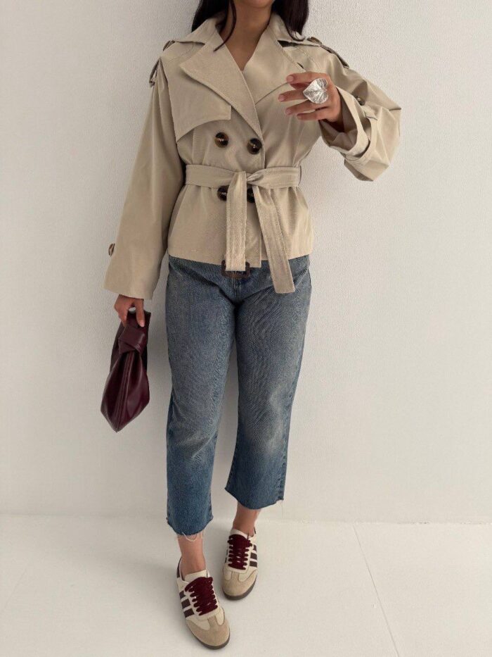 بارانی  تک ژیله چهار دکمه